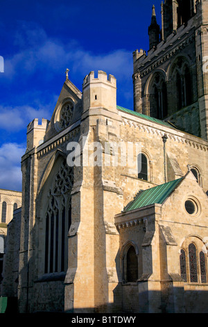 Stone Exterior South Transept Chichester Cathedral Chichester City West Sussex England Britain UK Stock Photo