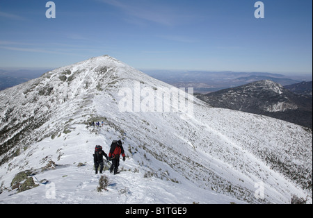 Franconia Ridge Trail in the White Mountains, New Hampshire Stock Photo ...