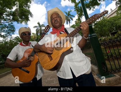 Street Musicians In Old Havana, Cuba Stock Photo - Alamy