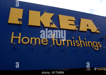 Ikea home furnishings store in the Red Hook neighborhood in the borough of Brooklyn in New York Stock Photo