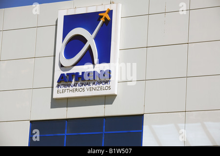 greece attica athens international airport eleftherios venizelos Stock Photo