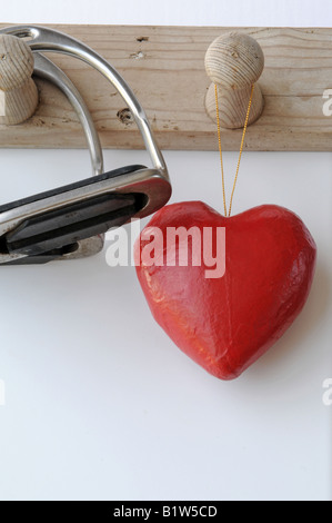 Bits and Hearts together ! Stock Photo