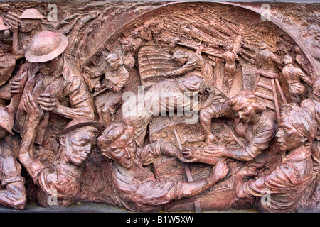 Battle of Britain Monument, London England Stock Photo