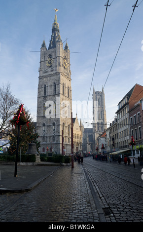St. Bavo Cathedral in Ghent, East Flanders province, Belgium Stock ...