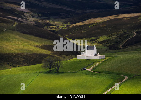 Corgarff castle in the sunlight. Aberdeenshire, Scotland Stock Photo
