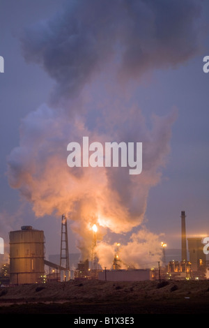 British Steel Industry Plant industrial site Coke Ovens. Steelworks ...