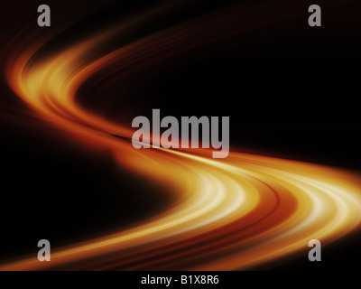 Abstract blast background using fiery colours Stock Photo