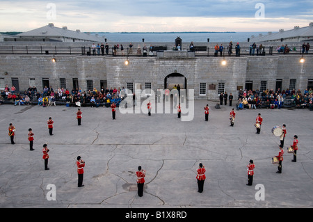 Fort Henry in Kingston, Ontario, Canada, is both a museum and a spectacular historic site. Stock Photo