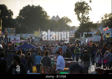 Glastonbury festival Stock Photo