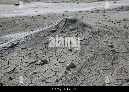 Mud volcano at baratang island,andaman,india Stock Photo