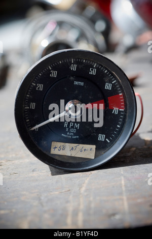RPM Gauge Ford GT40 PO1085 Classic Sports Car Stock Photo