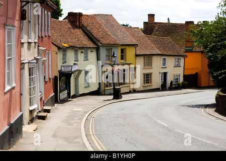 Thaxted High Street in Essex England Stock Photo