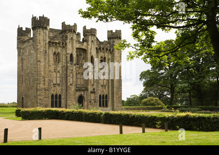 UK Wearside Sunderland Hylton Castle Stock Photo