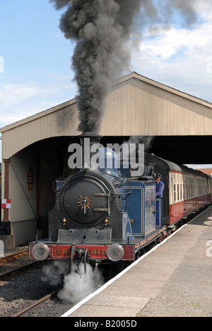 Caledonian Railway No. 419 Steam Engine Stock Photo