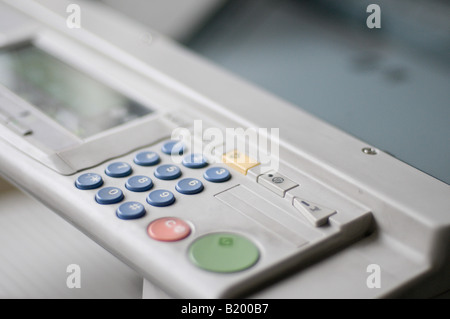 Photocopier keypad Stock Photo