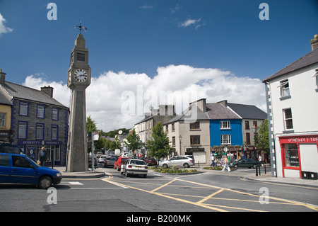 Clocktower, The Square, Westport, Co Mayo, Ireland Stock Photo