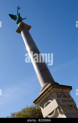 The Cenotaph or War Memorial in Mowbray Gardens, Sunderland. Stock Photo