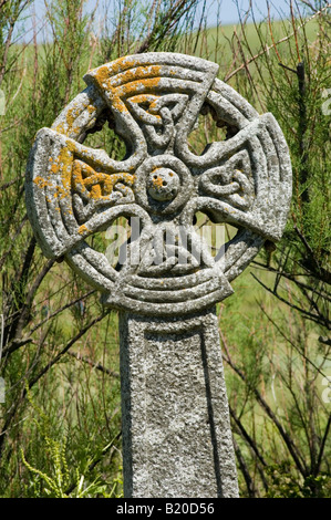 Cornish Celtic Cross - John Gollop Stock Photo