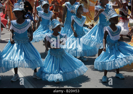 Canada Quebec Montreal Caribbean Festival Stock Photo