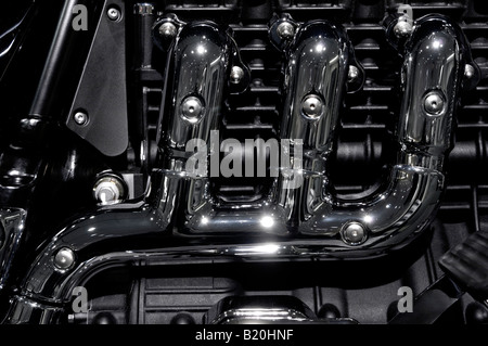 2008 Triumph Rocket III Touring motorcycle engine Stock Photo