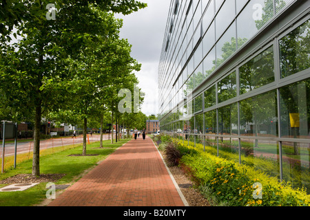 Modern buildings at the Southampton University Highfield campus Southampton Hampshire England Stock Photo