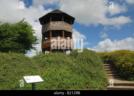 Observation Tower at Crecy Stock Photo