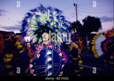 Mardi Gras Carnival Port of Spain Trinidad Stock Photo