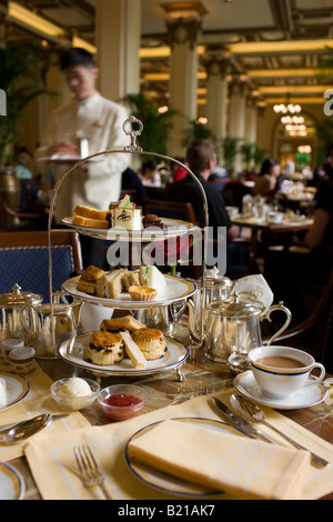 High tea at the Peninsula Hotel Hong Kong China Stock Photo