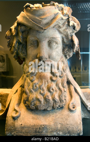 Bacchus wine god roman 50 100 AD porta latina rome Stock Photo
