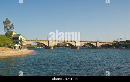 Arizona Lake Havasu City London Bridge Stock Photo