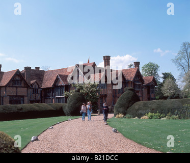 Dorney Court Tudor manor house and gardens, Dorney, Buckinghamshire, England, United Kingdom Stock Photo