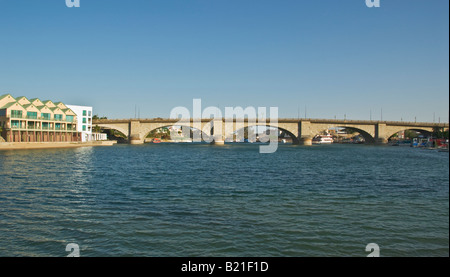 Arizona Lake Havasu City London Bridge Stock Photo