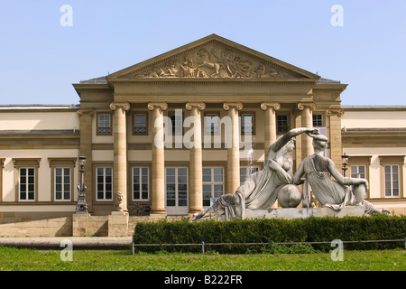 Schloss castle Rosenstein in Stuttgart Baden Württemberg Germany Europe Stock Photo