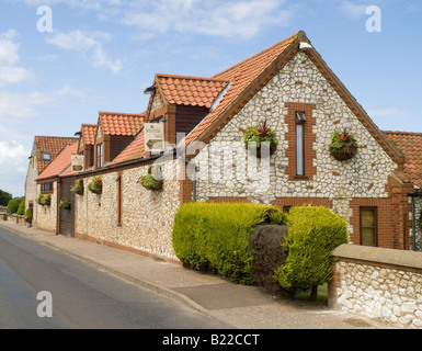 The Briarfields Hotel in the picturesque village of Titchwell on the North Norfolk Coast, East Anglia UK Stock Photo