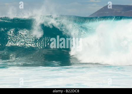 breaking wave Stock Photo