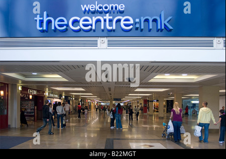 thecentre:mk Milton Keynes Shopping Centre Buckinghamshire Stock Photo