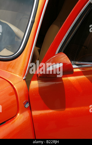 new customised fiat 500 car in street in italy Stock Photo - Alamy