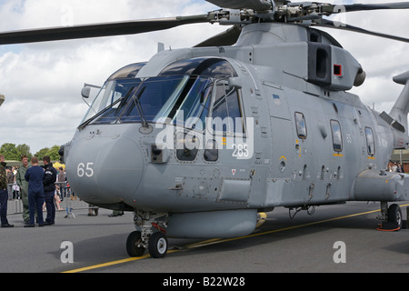 AgustaWestland EH101 Merlin Helicopter Stock Photo