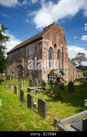 Dore Abbey and Church, near the Village of Abbey Dore in Herefordshire, England, UK Stock Photo