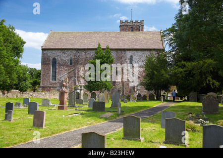 Dore Abbey and Church, near the Village of Abbey Dore in Herefordshire, England, UK Stock Photo