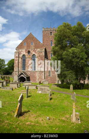 Dore Abbey and Church, near the Village of Abbey Dore in Herefordshire, England, UK Stock Photo