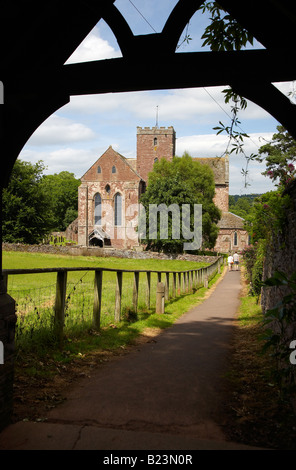 Dore Abbey and Church, near the Village of Abbey Dore in Herefordshire, England, UK Stock Photo