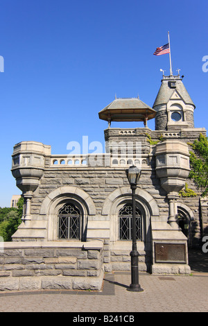 Belvedere Castle in Central Park - New York City, USA Stock Photo