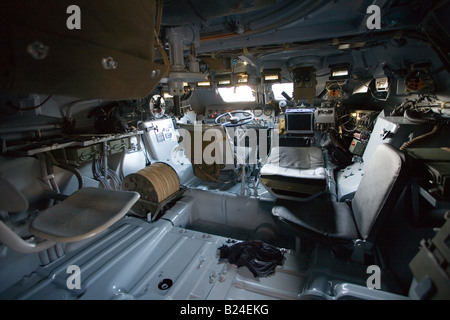 armored military vehicle inside view Stock Photo: 18539891 - Alamy