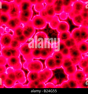 A 3D illustration of some red blood cells This image tiles seamlessly as a pattern in any direction Stock Photo