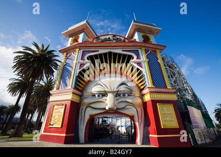 Luna Park - Melbourne, Victoria, AUSTRALIA Stock Photo