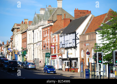 Market Street, Ashby-de-la-Zouch, Leicestershire, England, United Kingdom Stock Photo