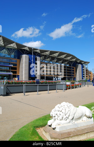 Grandstand, Ascot Racecourse, Ascot, Berkshire, England, United Kingdom Stock Photo