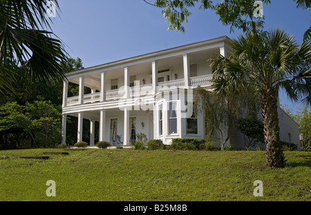 Historic Orman House 1840 Florida Park System Apalachicola Florida Stock Photo