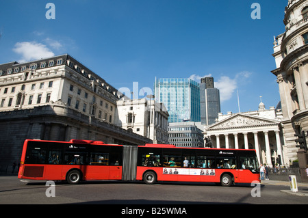 Bendy Bus, City of London England UK Stock Photo